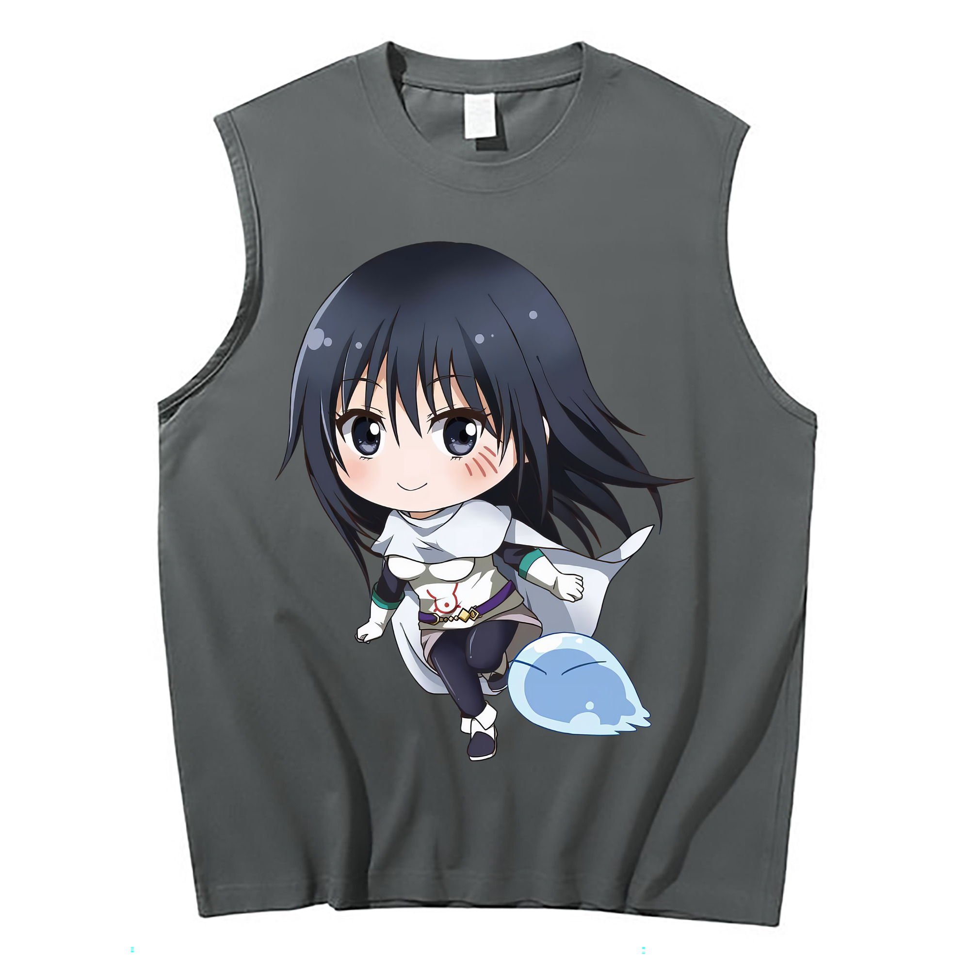 （画像用） 転スラ Regarding Reincarnated to Slime コットン100％タンクトップ（フロントプリント）
